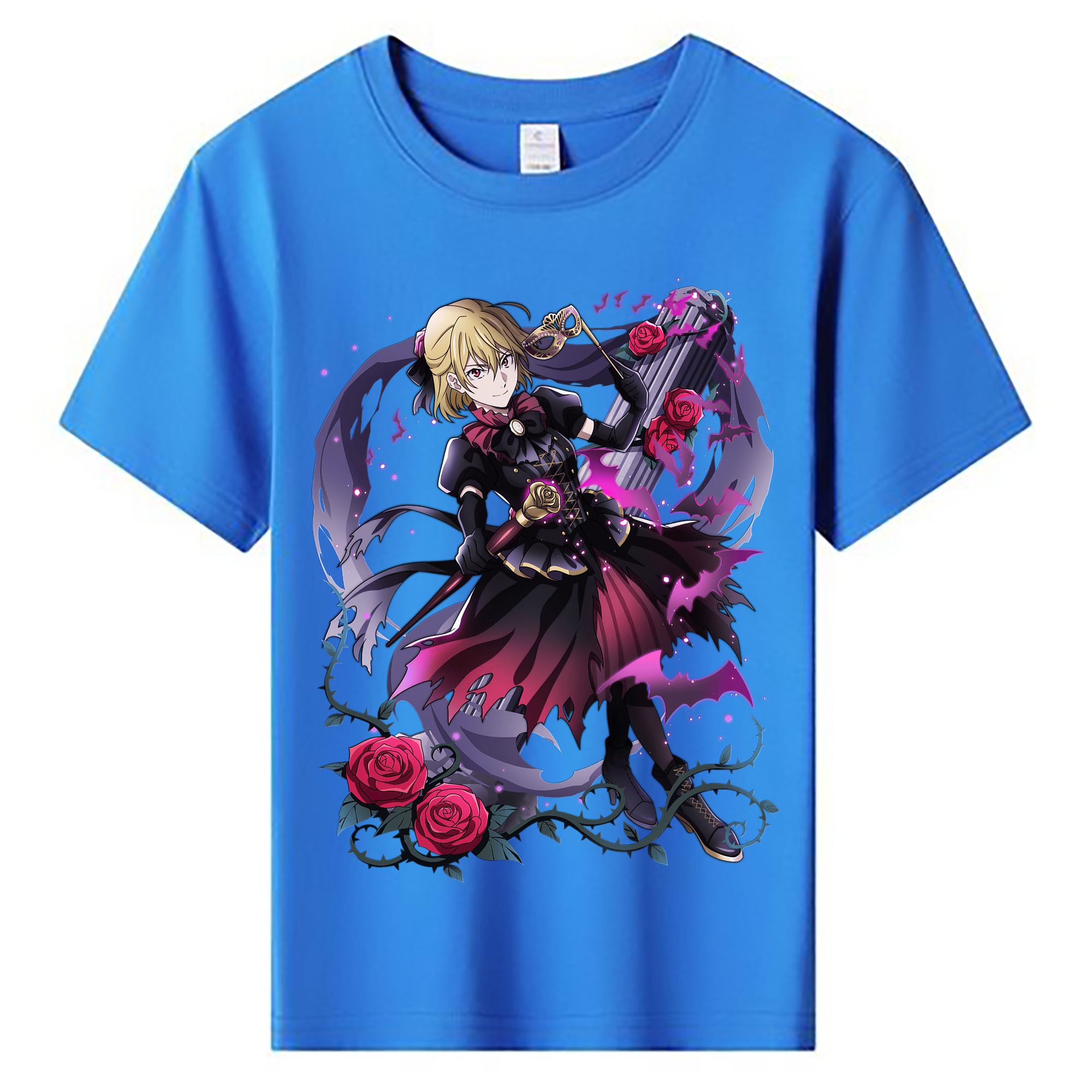 （画像用） 文豪ストレイドッグス Bungo Stray Dogs 綿100％キッズTシャツ（フロントプリント）